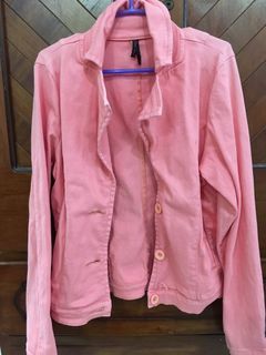 Pink Denim Jacket by Love Bayo
