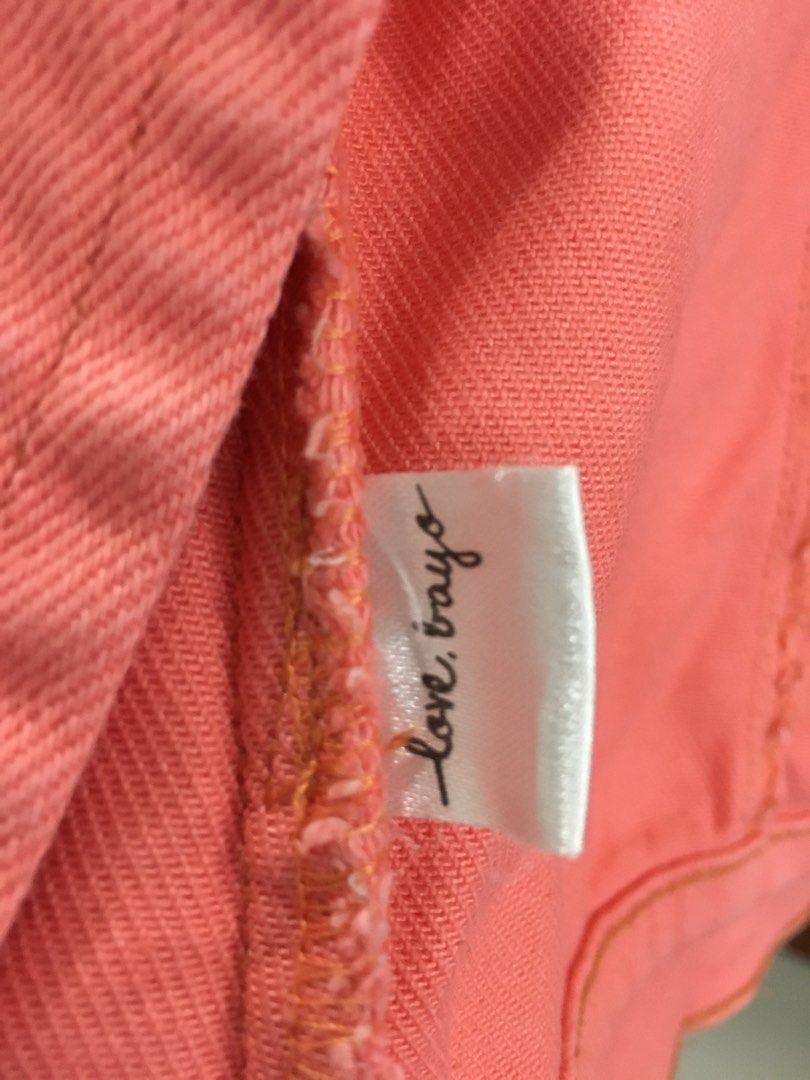 Pink Denim Jacket by Love Bayo (Category: Coats, Jackets and Outerwear) located in Aliaga. Submitted by spectrefinds (Listing ID 1211757089, Image 2). Description: .