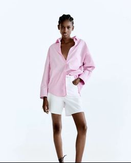 Pocket Oversized shirt by ZARA