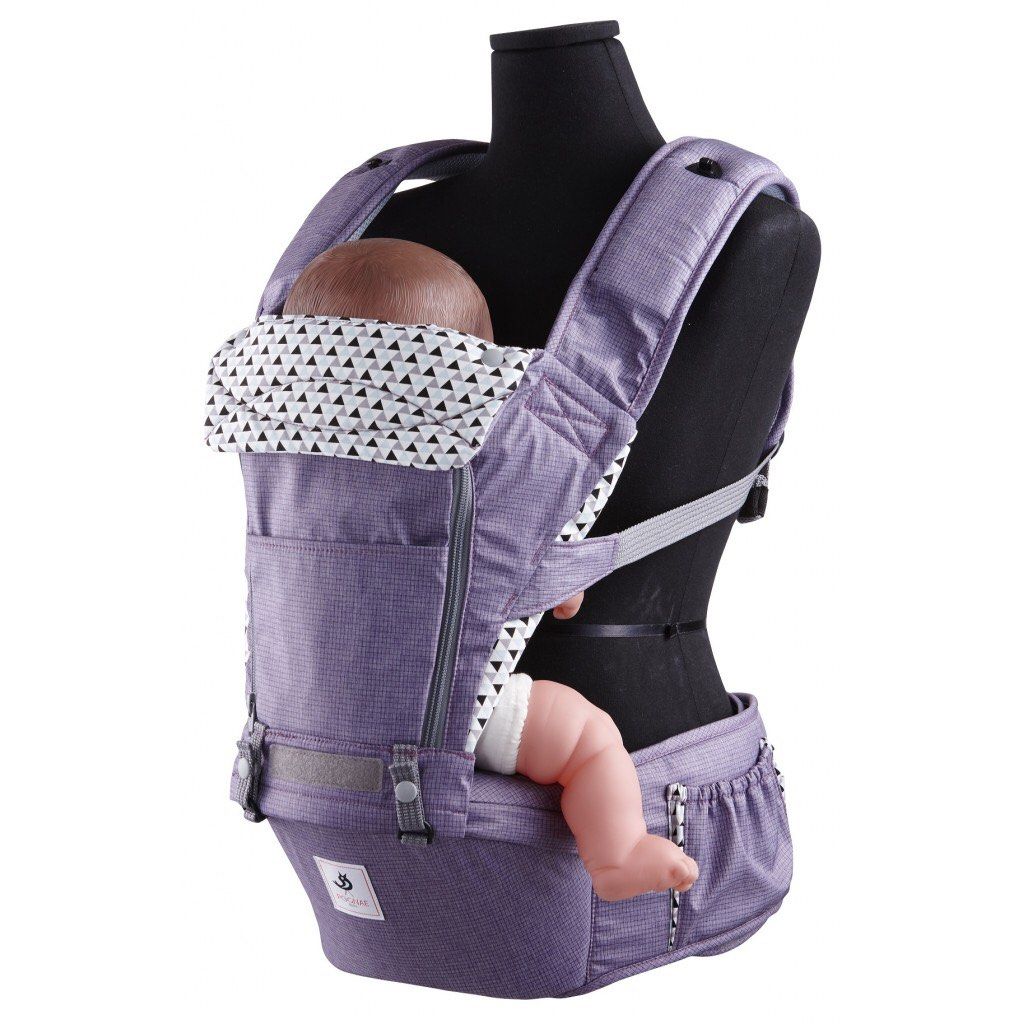 Pognae No5 Baby Hipseat Carrier Purple