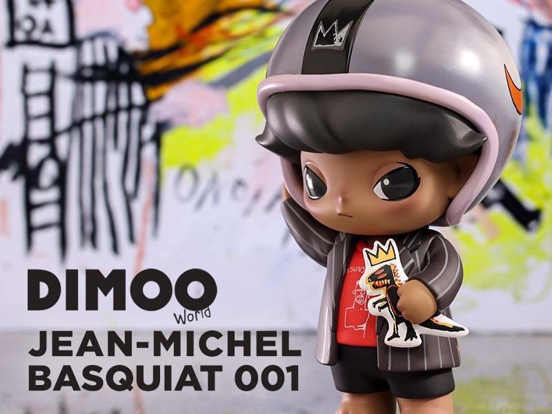 DIMOO × JEAN-MICHEL BASQUIAT 001 DIMOO x Jean Michel Basquiat 001 Limited Figure – TOYSEZ