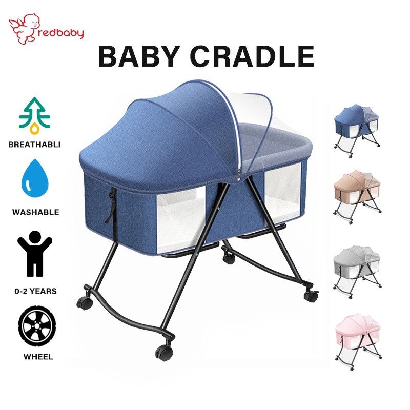 Adrianna store portable crib