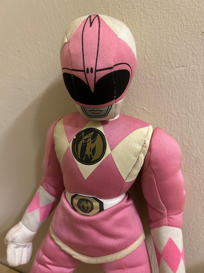 Pink power shop ranger stuffed doll