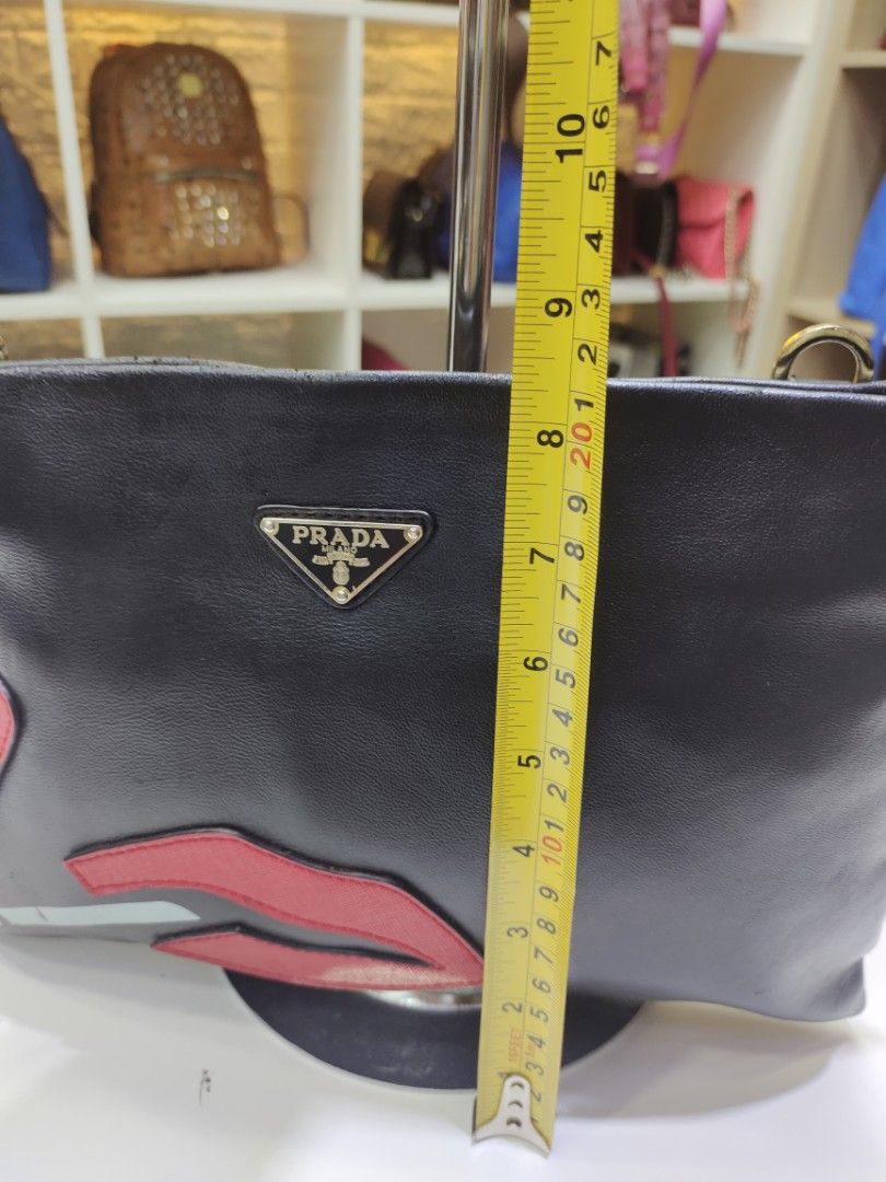 Prada Clutch Bag, Luxury, Bags & Wallets on Carousell