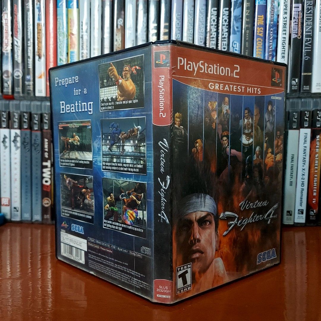 PS2 PRE OWNED GAMES: Tekken•Virtua Fighters•Smackdown (Category: PlayStation) located in Manila. Submitted by watchesvideogamestoys (Listing ID 1211825711, Image 2). Description: FOR SALE PS2 GAMES PRE OWNED Virtua Fighter 4 NO MANUAL - PhP800 Smackdown Vs. Raw NO MANUAL - PhP500 Smackdown Vs. Raw 2009 WITH MANUAL - PhP700 Smackdown Vs. Raw 2008 WITH MANUAL - PhP700 UFC Throwdown WITH MANUAL - PhP850 Ready 2 Rumble Boxing: Round 2 WITH MANUAL - P