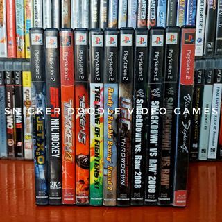 PS2 PRE OWNED GAMES: Tekken•Virtua Fighters•Smackdown