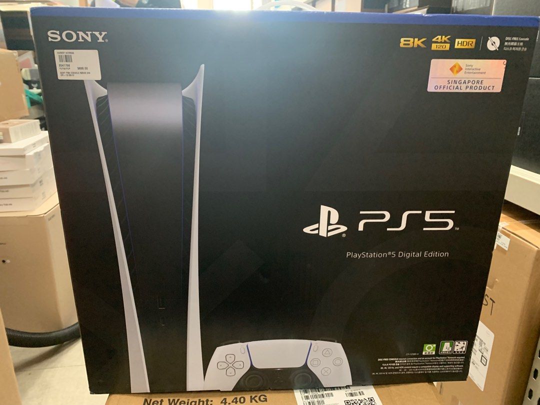 PS5 Digital Edition, Video Gaming, Video Game Consoles, PlayStation on