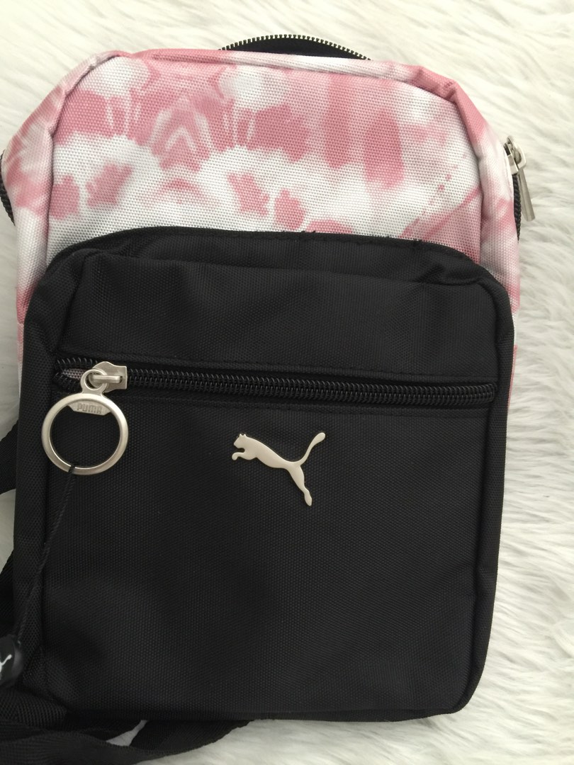 puma sling bag pink