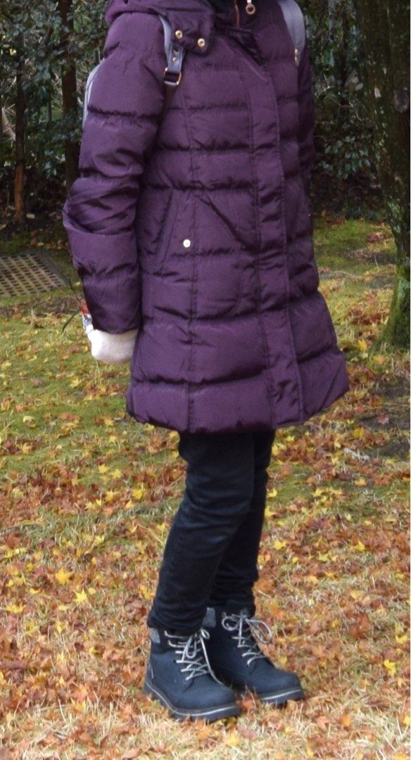 Purple 90 down jacket from Winter Time Women s Fashion Coats