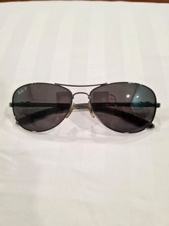 rayban black sunglasses silver frame