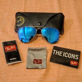 Ray-ban The Aviator Blue shade Authentic