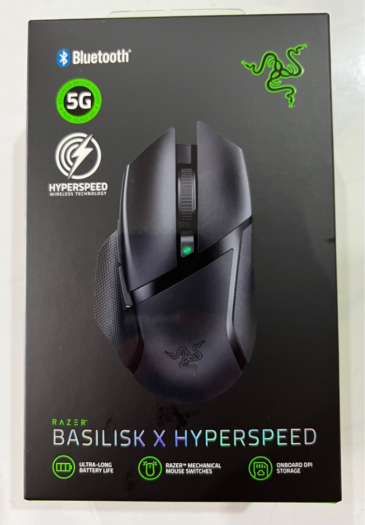 Razer Basilisk x Hyperspeed, Computers & Tech, Parts & Accessories ...