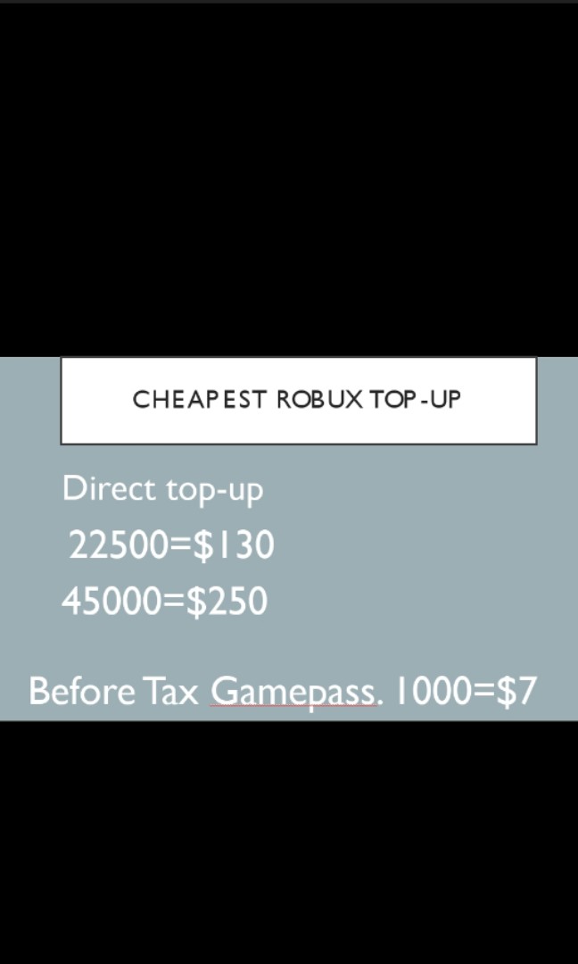 5 Days] ROBLOX ROBUX 5 Days robux Pending 5 days gamepass link tax  included, Video Gaming, Video Games, Others on Carousell