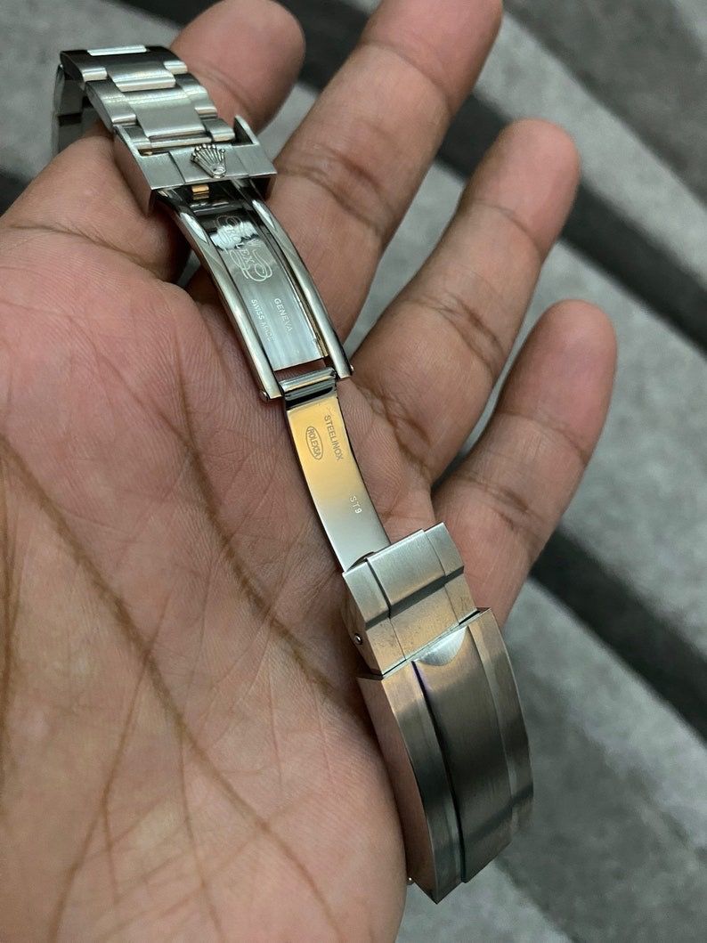 Rolex Glidelock System Oyster Band For Daytona Submariner Explorer II Datejust GMT Master Yachtmaster Stainless Steel 20mm bracelet strap Luxury Watches on Carousell