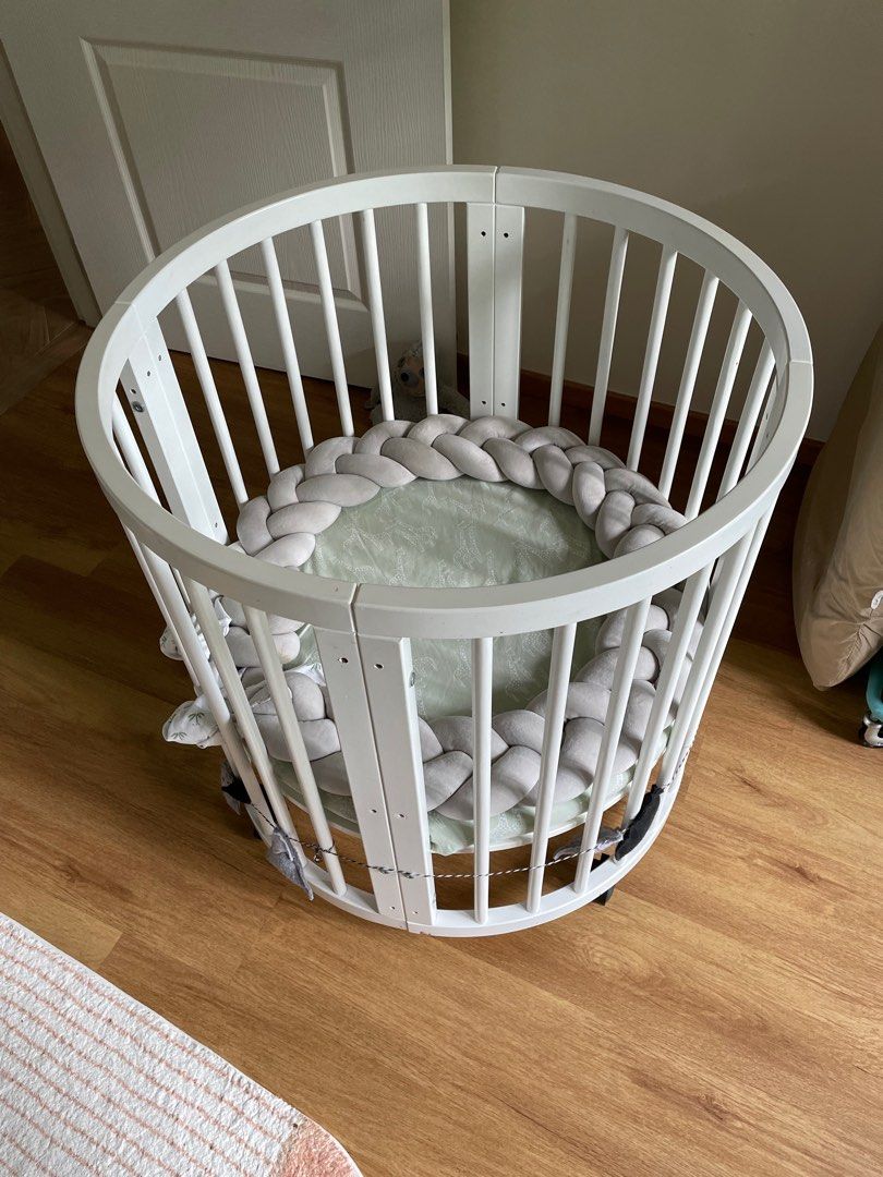 Round Baby Cot, Babies & Kids, Baby Nursery & Kids Furniture, Cots