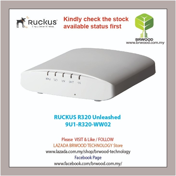 Ruckus Unleashed R320 access point, Computers & Tech, Parts ...