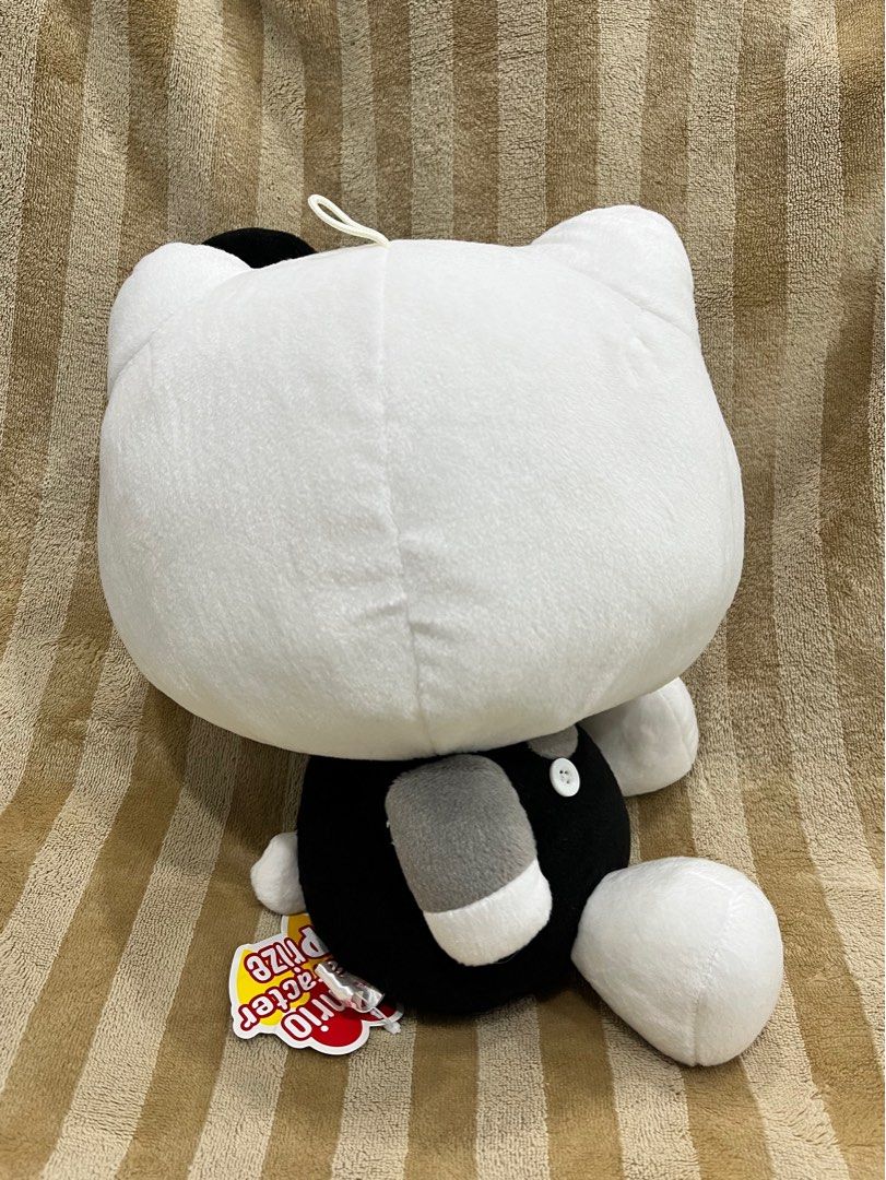Sanrio Style Up Mascot - Hello Kitty Black Angel Grey in Grey Dress main image 1