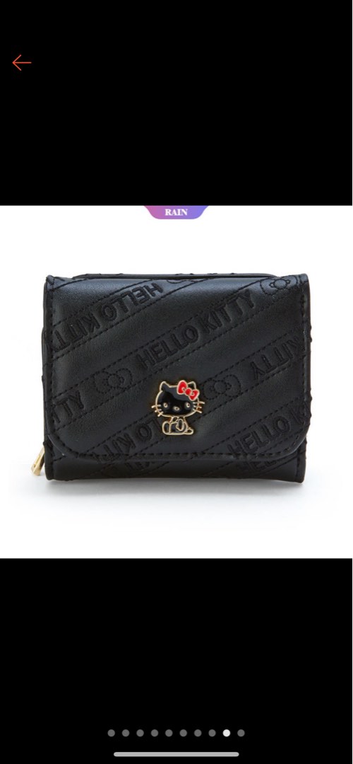 sanrio hello kitty black wallet, Women's Fashion, Bags & Wallets, Wallets & Card Holders on