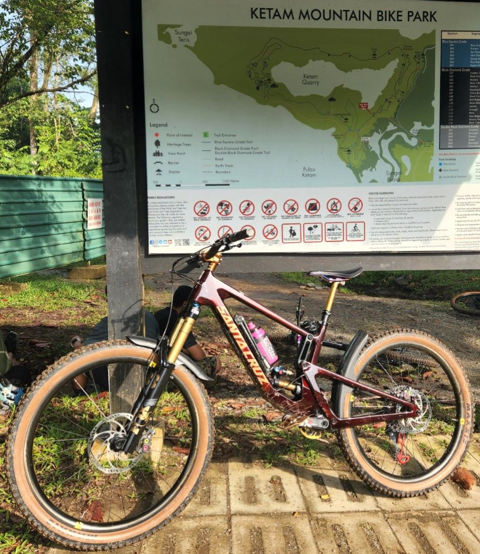 Santa Cruz Nomad V5 CC Oxblood Frame or Whole Bike Custom Build