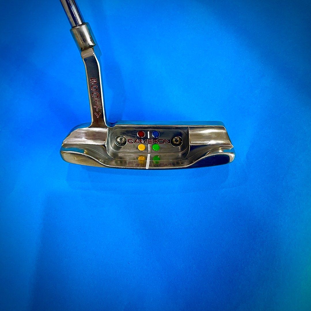 Poignée De Putter Scotty Cameron – Studio, Taille Standard, Rouge Vif, Neuve