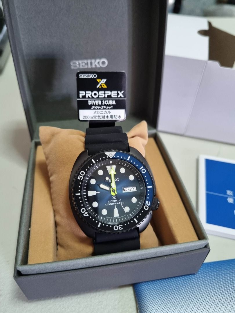 Seiko Prospex SBDY041 New 4R Turtle 200m Diver, Men's Fashion, Watches &  Accessories, Watches on Carousell