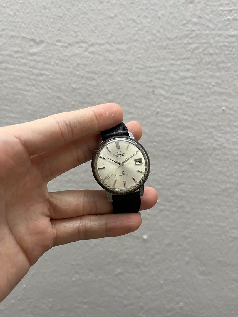 Seiko slim automatic watch 2025