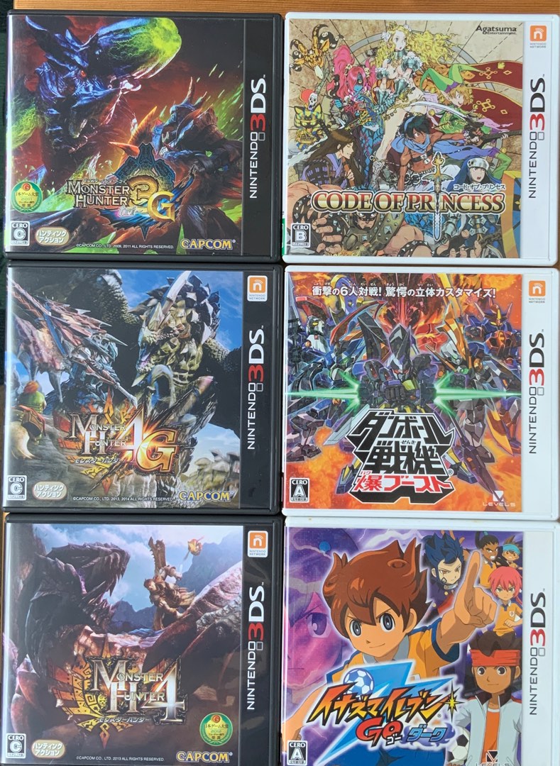 Selling 3DS Japanese Games( 25 each ), Video Gaming, Video Games