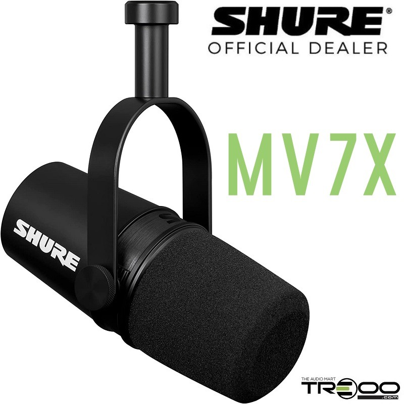 [Official] Shure MV7X Cardioid Dynamic XLR Microphone, Audio