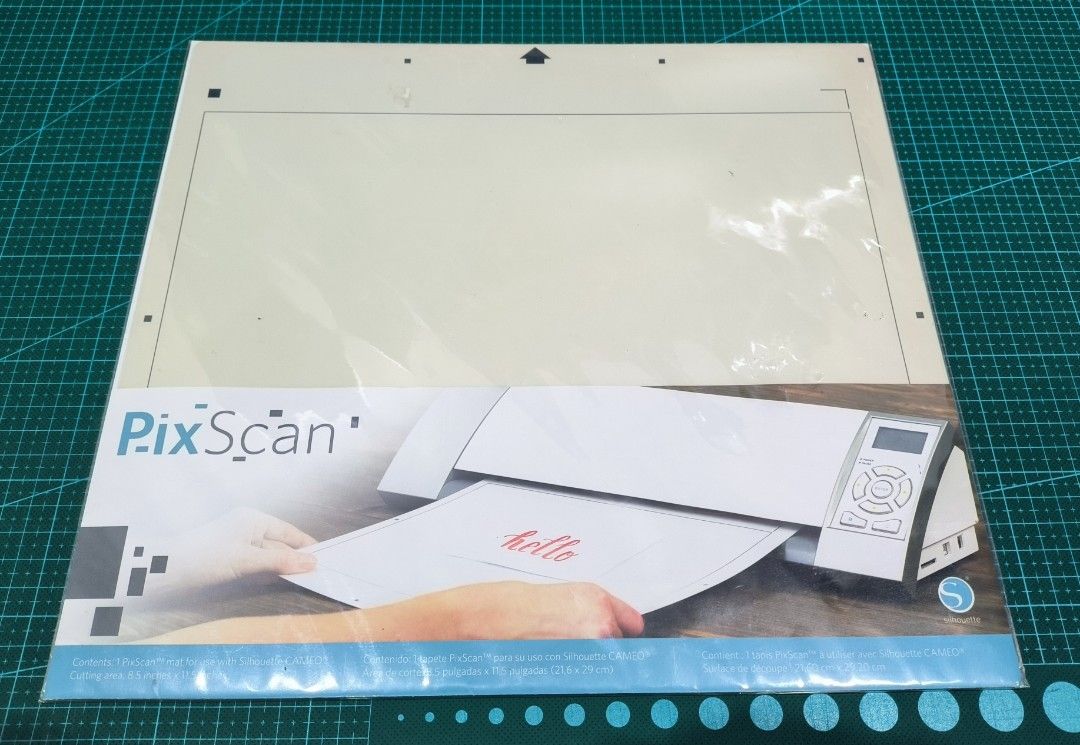 Silhouette CAMEO PixScan Cutting Mat (CUTMATPIX123T), Hobbies & Toys