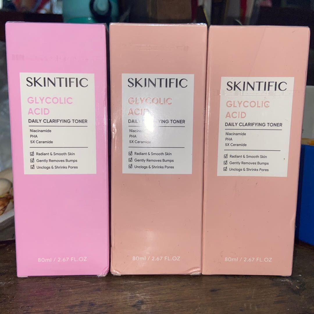 Skintific glycolic acid toner, Health & Beauty, Skin, Bath, & Body on