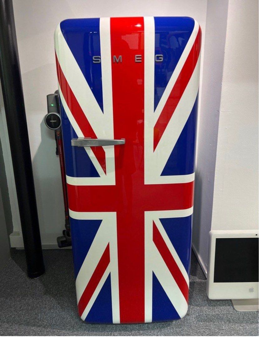SMEG Special Edition Union Jack Retro style fridge chiller, TV & Home ...