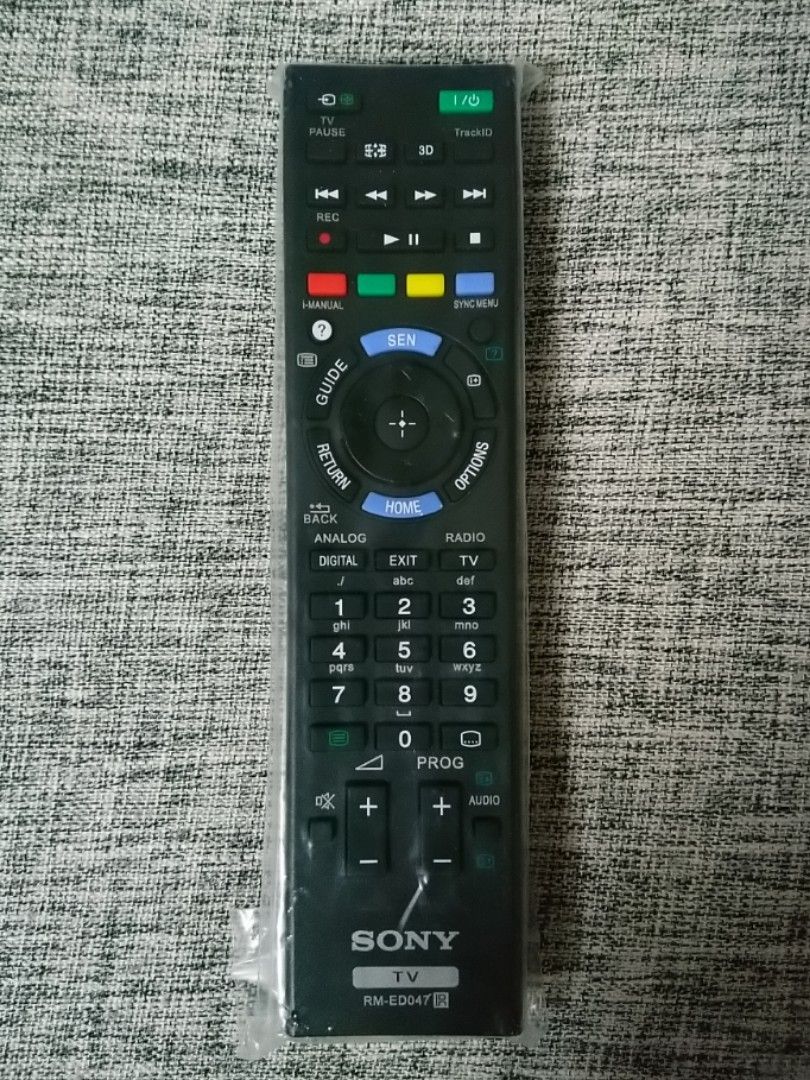 全新SONY專用電視遙控器 Television Remote Control, 家庭電器, 電視 & 其他娛樂, 電視組件及配件