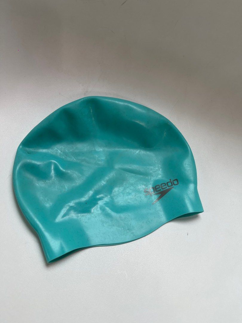 Speedo Long Hair Cap Adult Unisex Blue, Men's Fashion, Tops & Sets