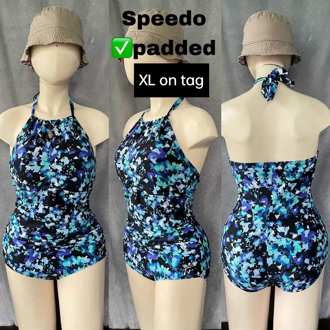 SPEEDO PLUS SIZE FLORAL ONE PIECE SWIMSUIT, Women's Fashion, Swimwear