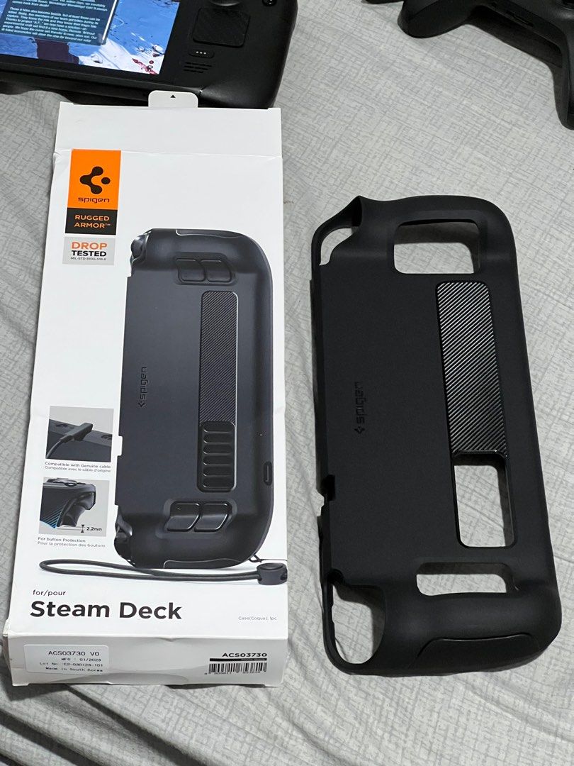 Spigen Steam Deck Case Rugged Armor, Mobile Phones & Gadgets, Mobile
