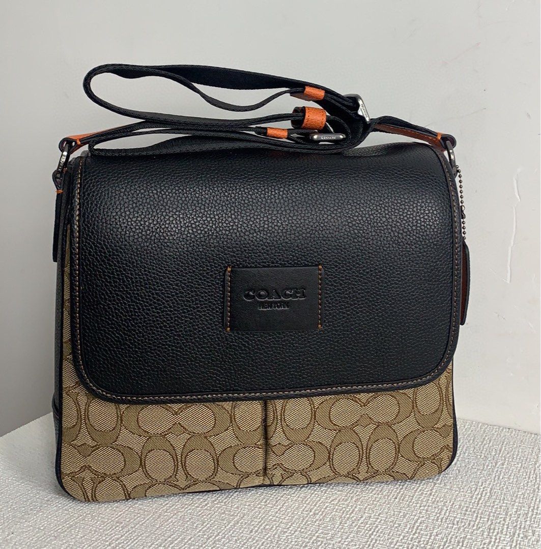 SPRINT MAP BAG 25 IN SIGNATURE JACQUARD (COACH CE534