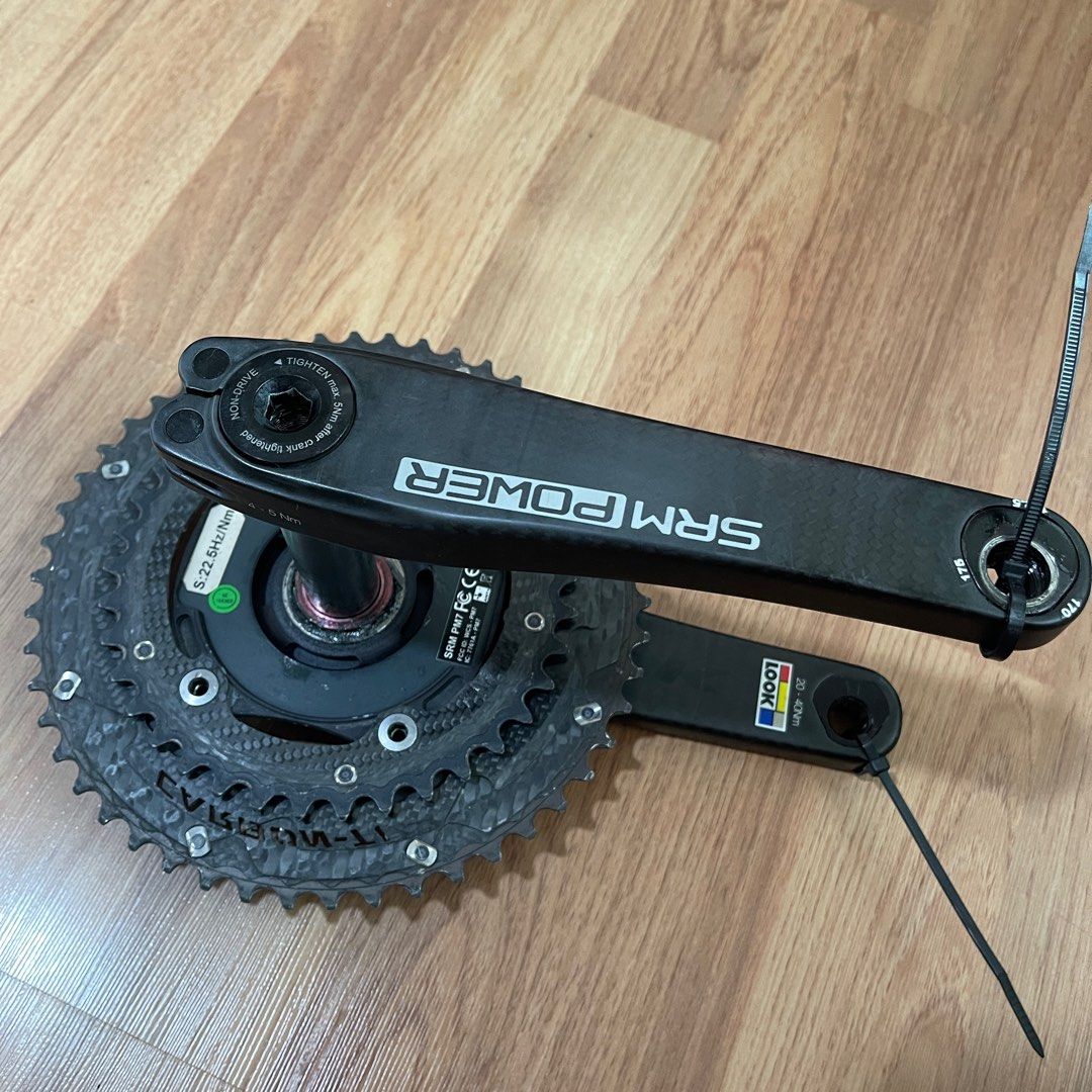 SRM power meter crankset, Sports Equipment, Bicycles & Parts, Parts