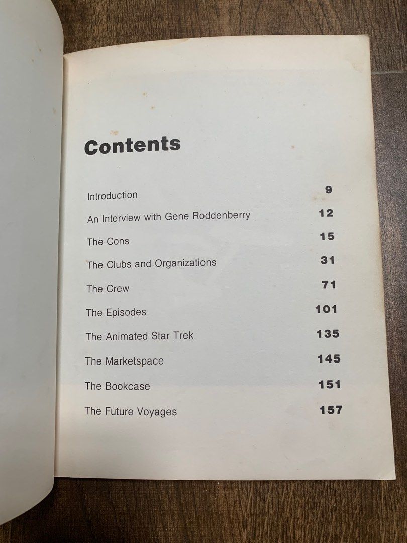 Star Trek Catalog 1979 vintage, Buku & Alat Tulis, Buku di Carousell