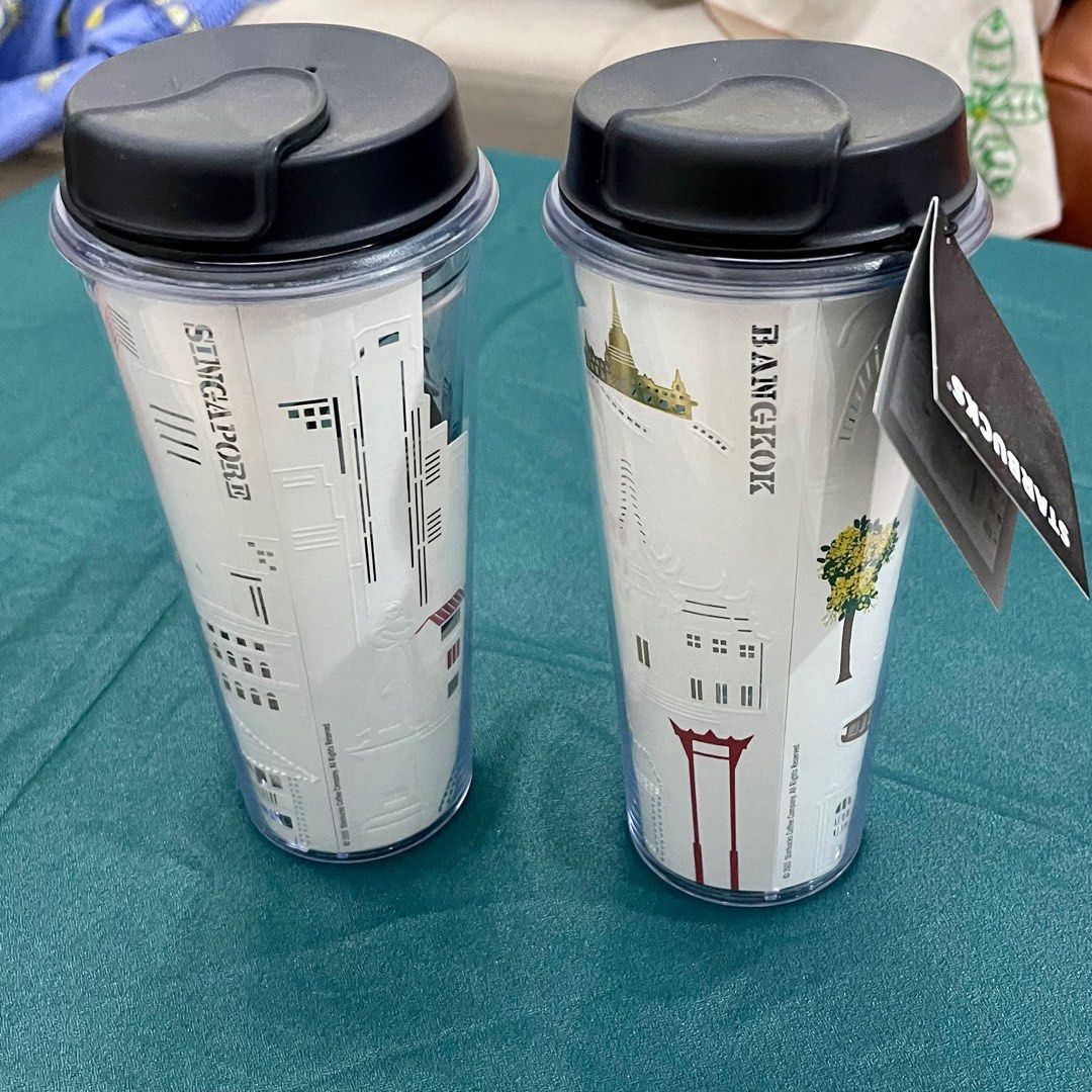 Starbucks Tumbler Singapore Bangkok New, Kitchen & Appliances di Carousell