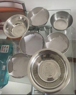Steel dishes