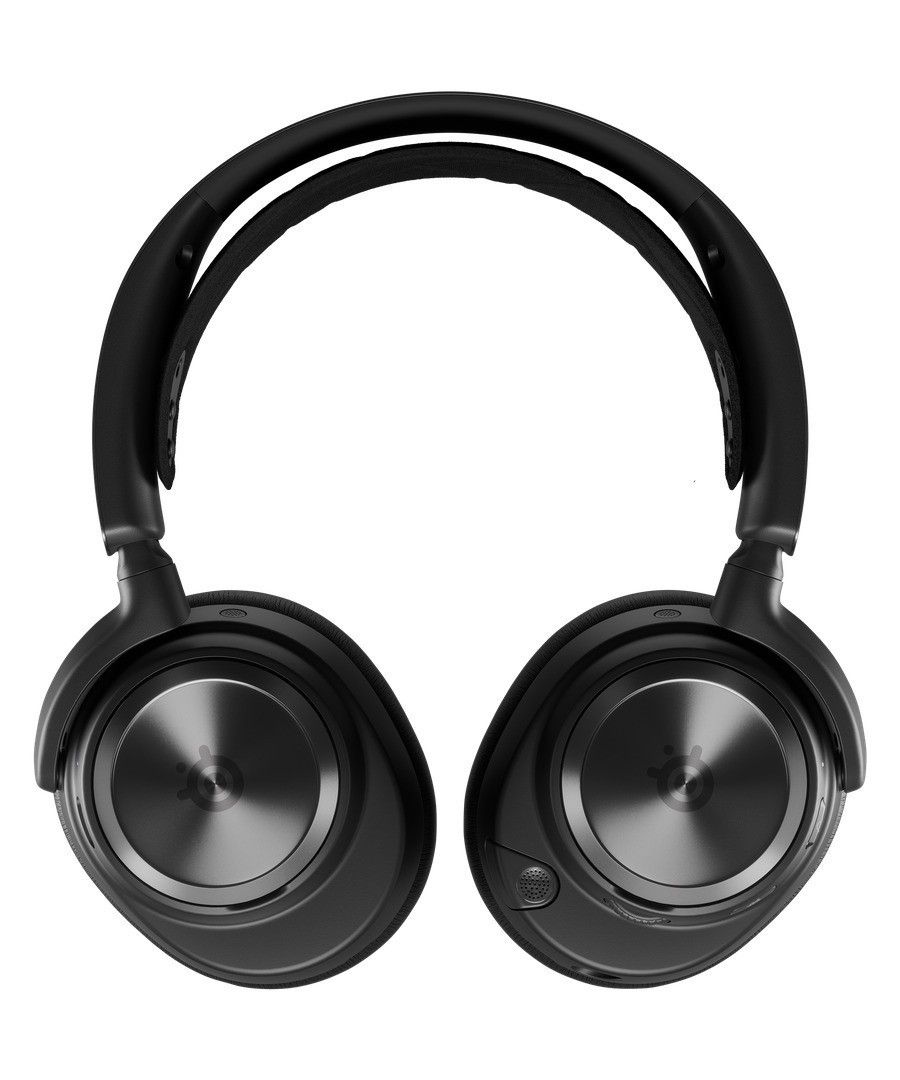 STEELSERIES ARCTIS NOVA PRO WIRELESS GAMING HEADSET (BLACK) (Category: Headphones & Headsets) located in San Juan City. Submitted by blueswitchpc (Listing ID 1211806919, Image 3). Description: STEELSERIES ARCTIS NOVA PRO WIRELESS GAMING HEADSET (BLACK). ARCTIS NOVA PRO WIRELESS FOR PC & PLAYSTATION High-Fidelity Gaming Audio with Active Noise Cancellation ● Dual USB connections support PC, Mac, PlayStation, Switch, VR & more ● Nova Pro Acoustic S