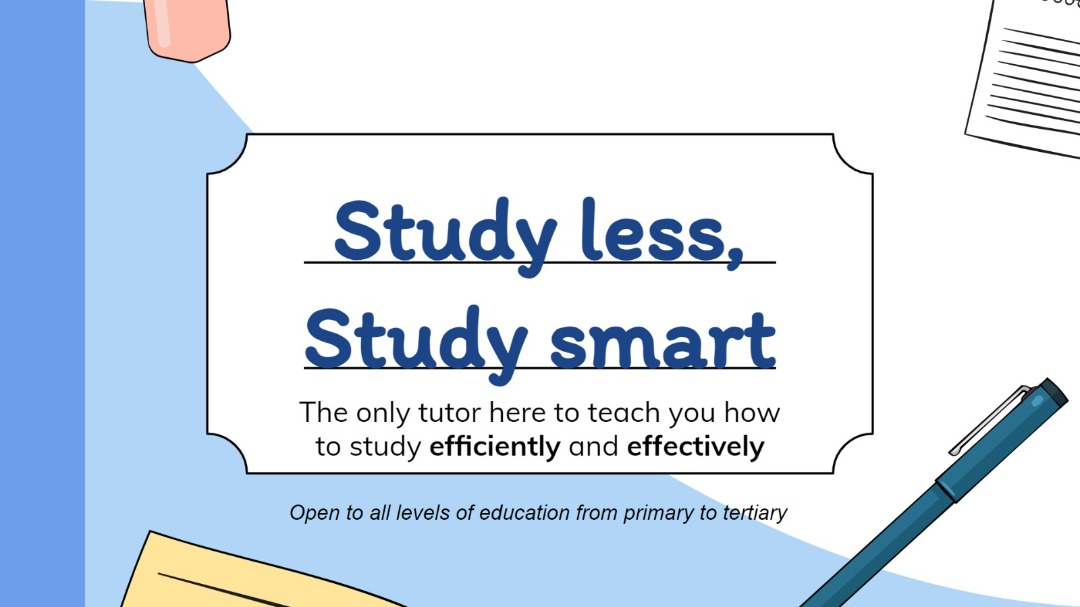 STUDY LESS, STUDY SMART, Learning & Enrichment, Enrichment & Tuition on ...