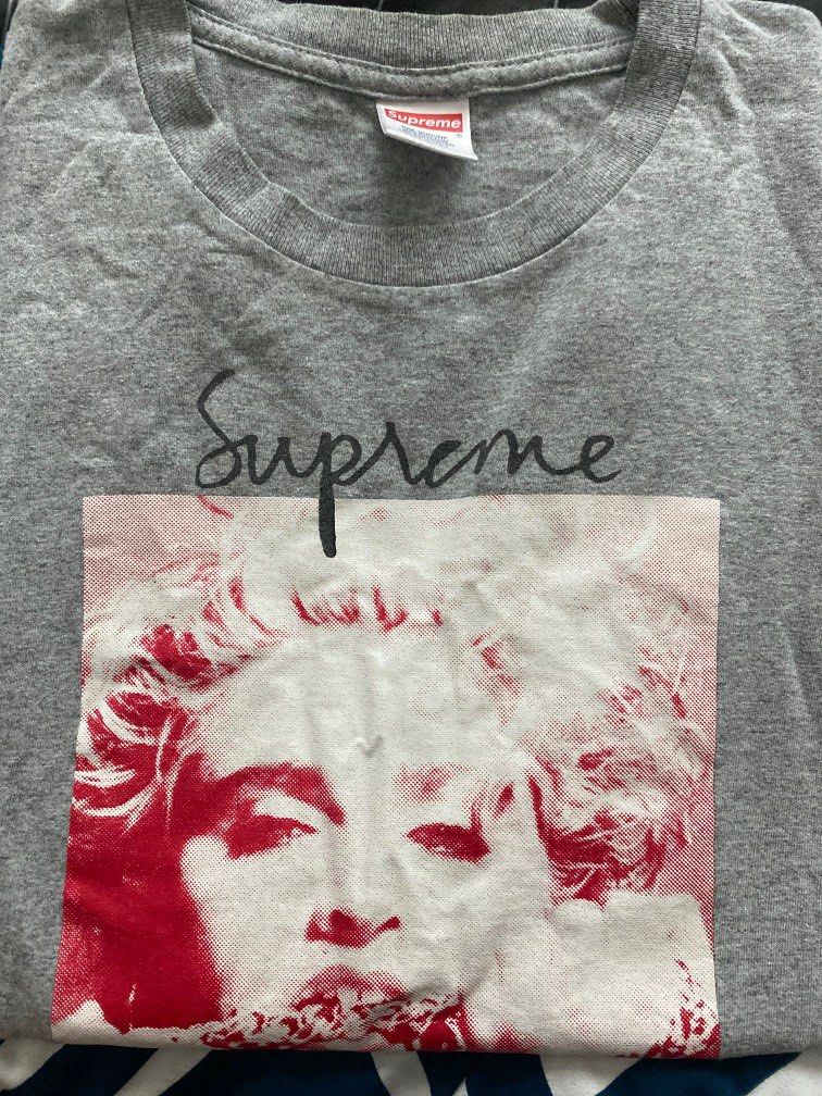 Supreme madonna tee grey shop