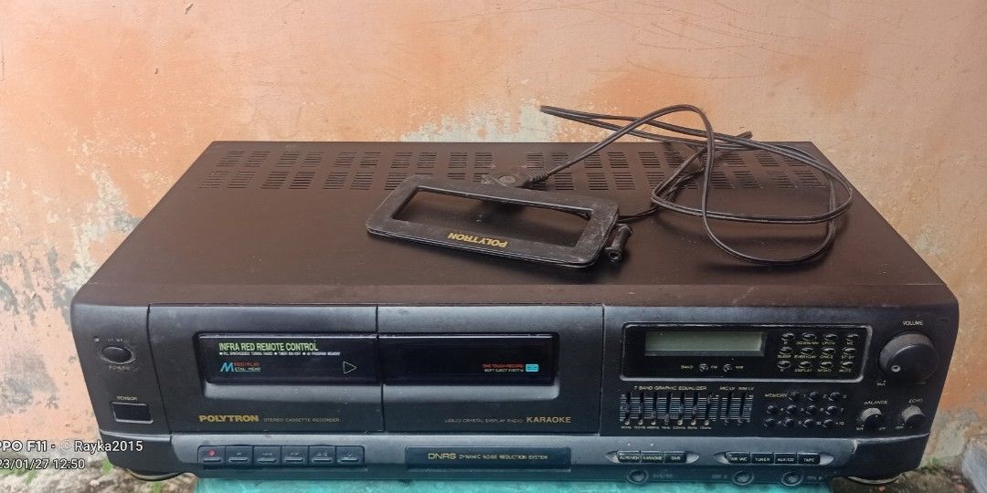 TAPE DECK POLYTRON BB651KA FULL ORIGINAL & ALL FUNCTION, Electronics