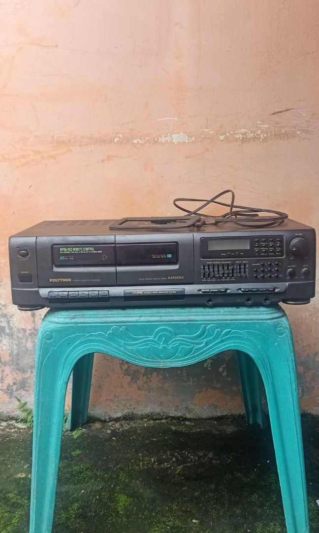 TAPE DECK POLYTRON BB651KA FULL ORIGINAL & ALL FUNCTION, Electronics