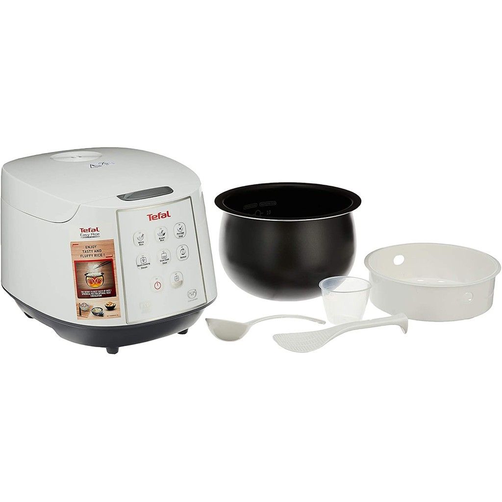Tefal Easy Fuzzy Logic Rice Cooker 1.8L RK7321, TV & Home Appliances