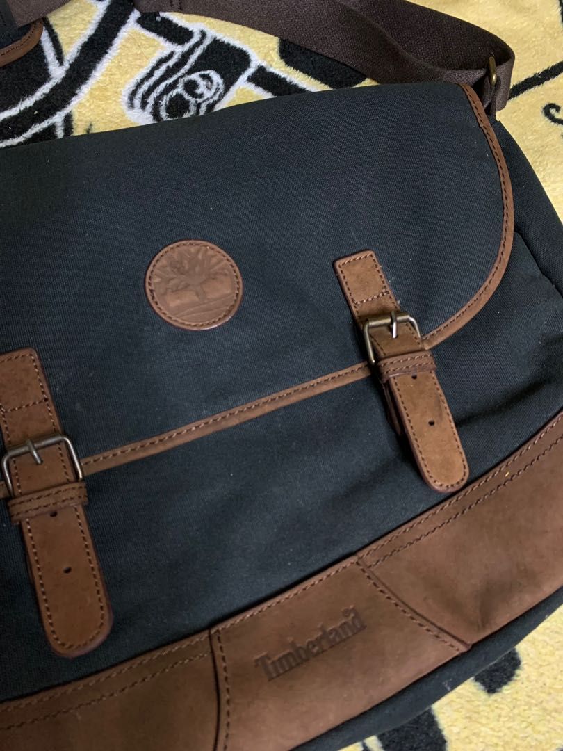 Timberland messenger bag, Men's Fashion, Bags, Sling Bags on Carousell