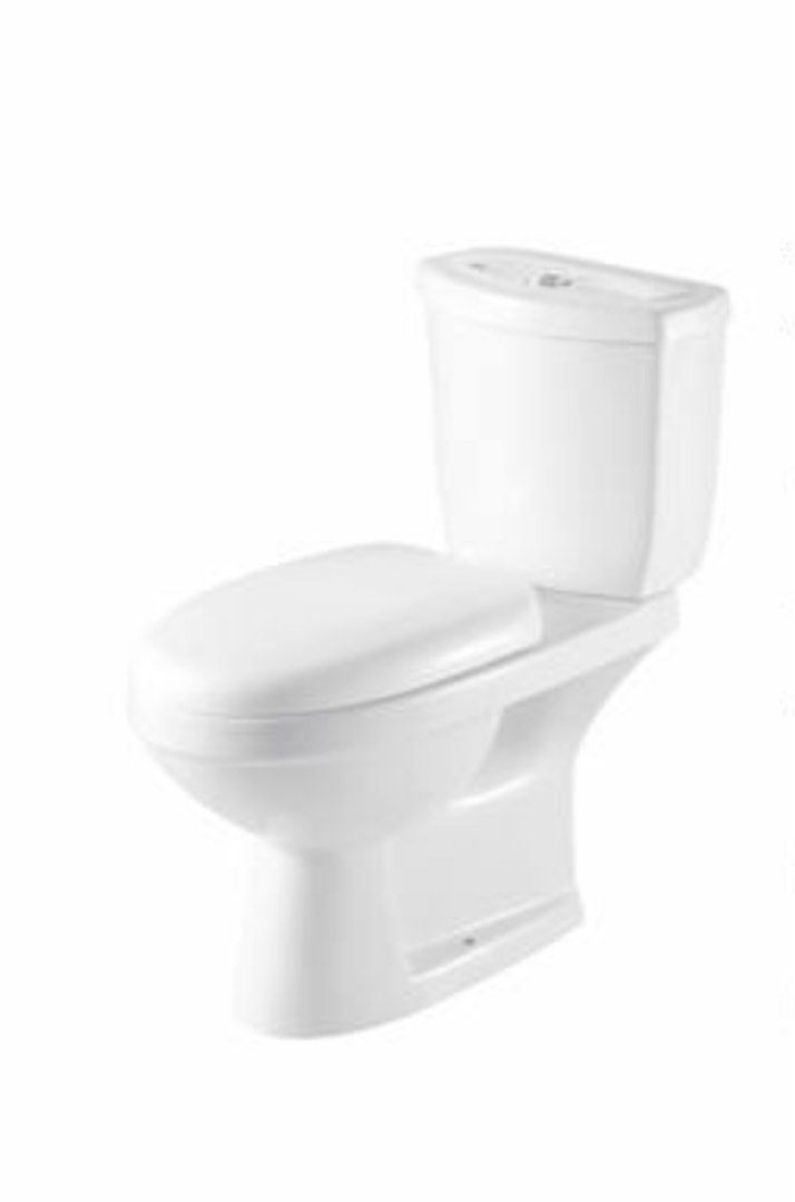 Toilet Bowl Two Piece Dual Flush, Furniture & Home Living, Bathroom