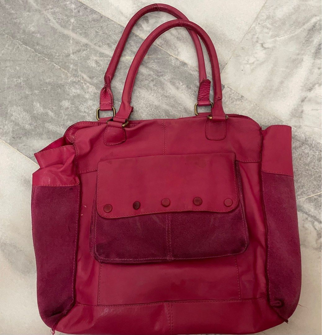 Topshop real leather bag online