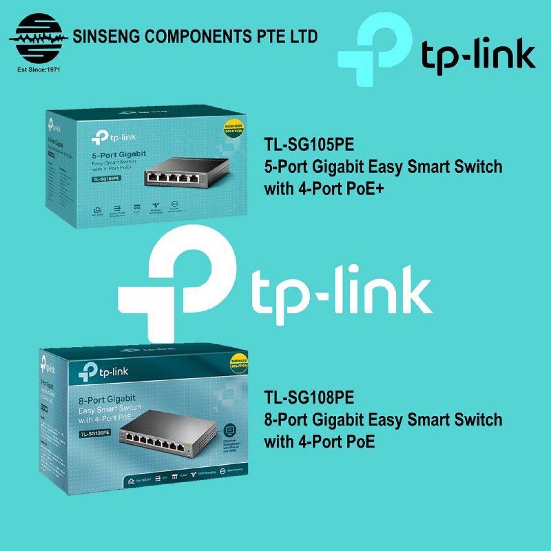 TP-Link's Cheap 5-port and 8-port 10GbE Switches Now Available
